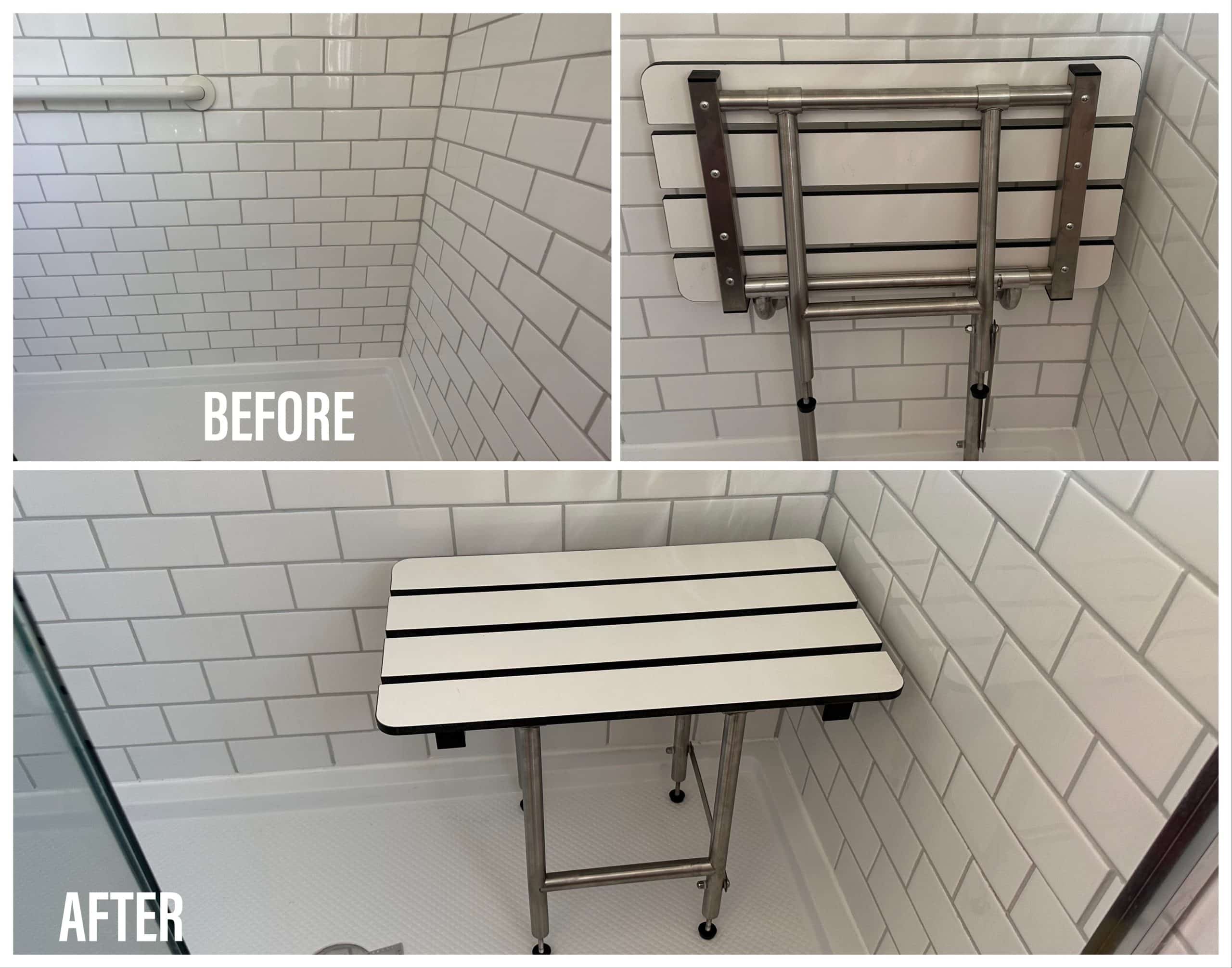 Shower Seat Install